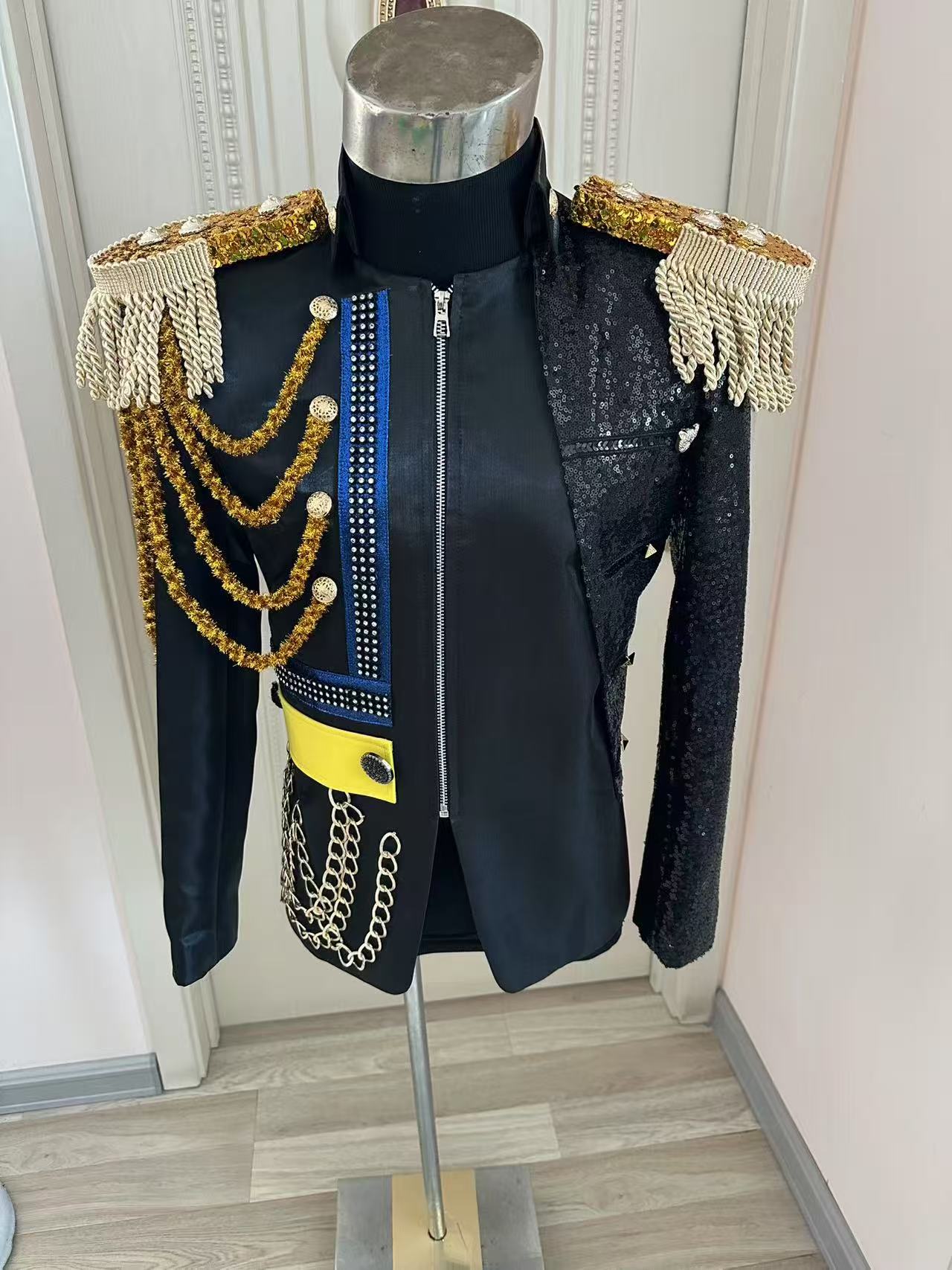 Men Formal Wear Wedding - Jaket Royal Rumbai Pria Baru Gaun