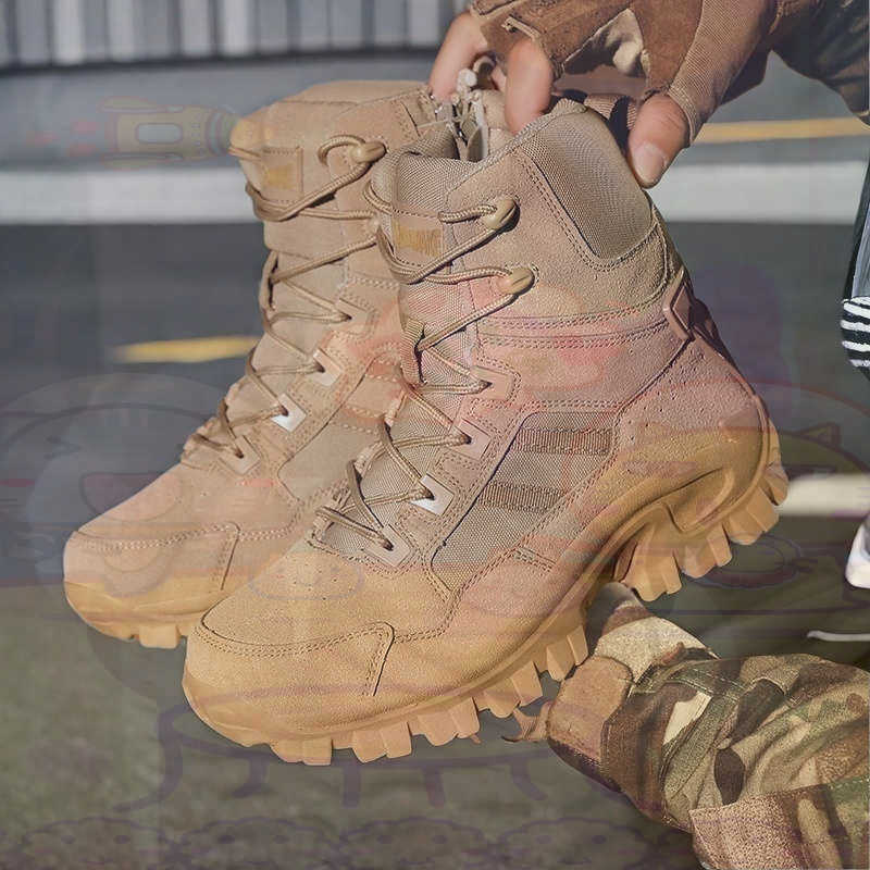 Men'S Formal Wear Stores - Tan Long Barrel Deadlift Sepatu Kasual