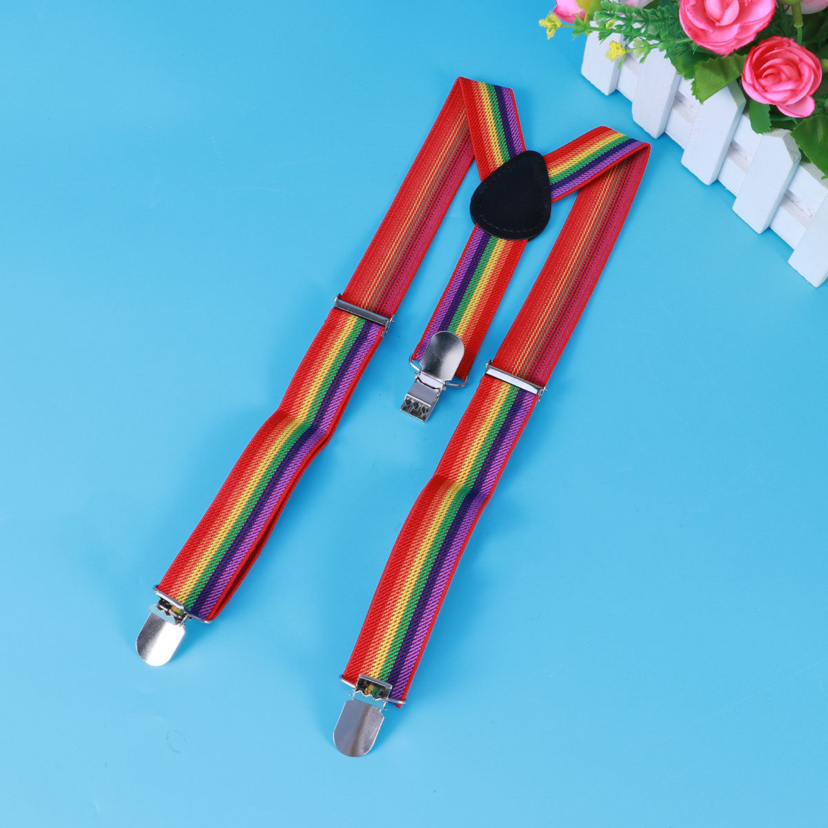 Suspender Clip Formal - Sabuk Kemeja Uniseks yang Dapat Disesuaikan,