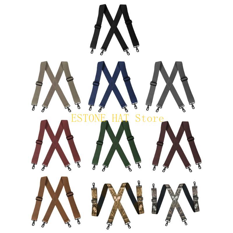 Suspender Clip Formal - 49MF Suspender Klasik untuk Pria Wanita
