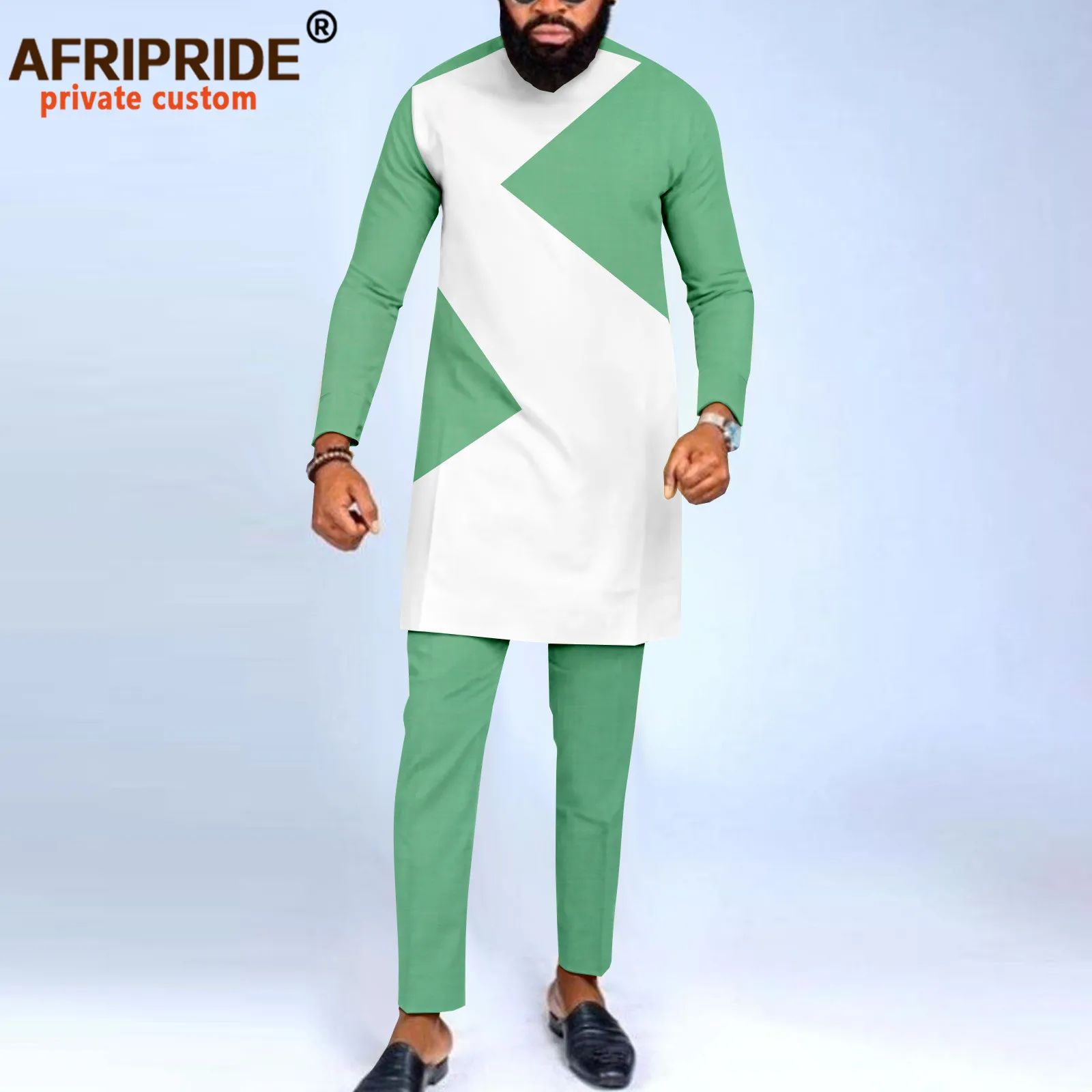 Dashiki Baju Pria Afrika ukura - Men Formal Party Wear Shirt ulasan dan harga