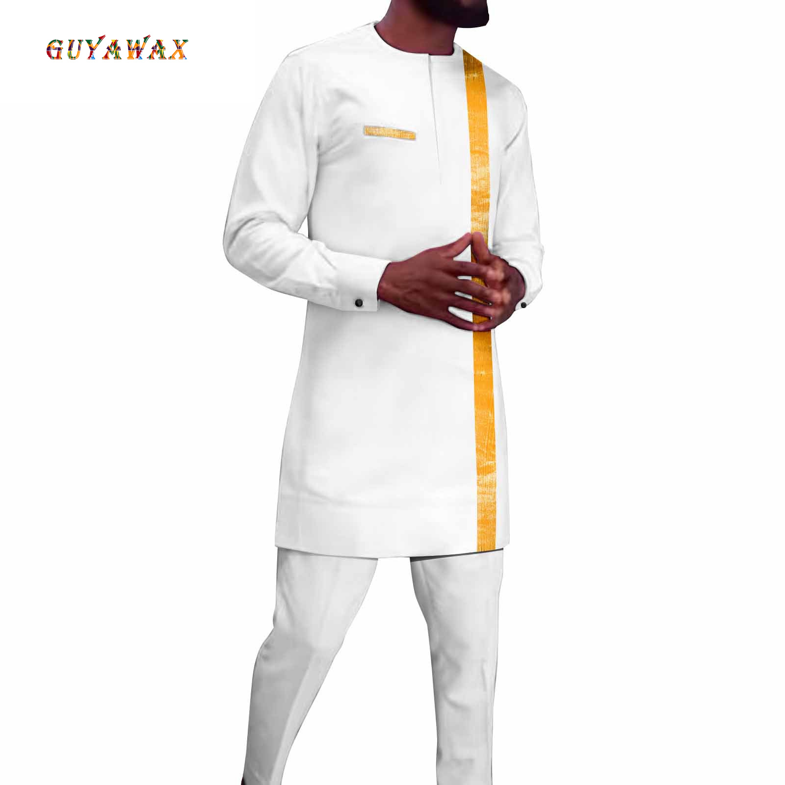 Pakaian Afrika untuk Pria, Kem - Men Formal Party Wear Shirt ulasan dan harga