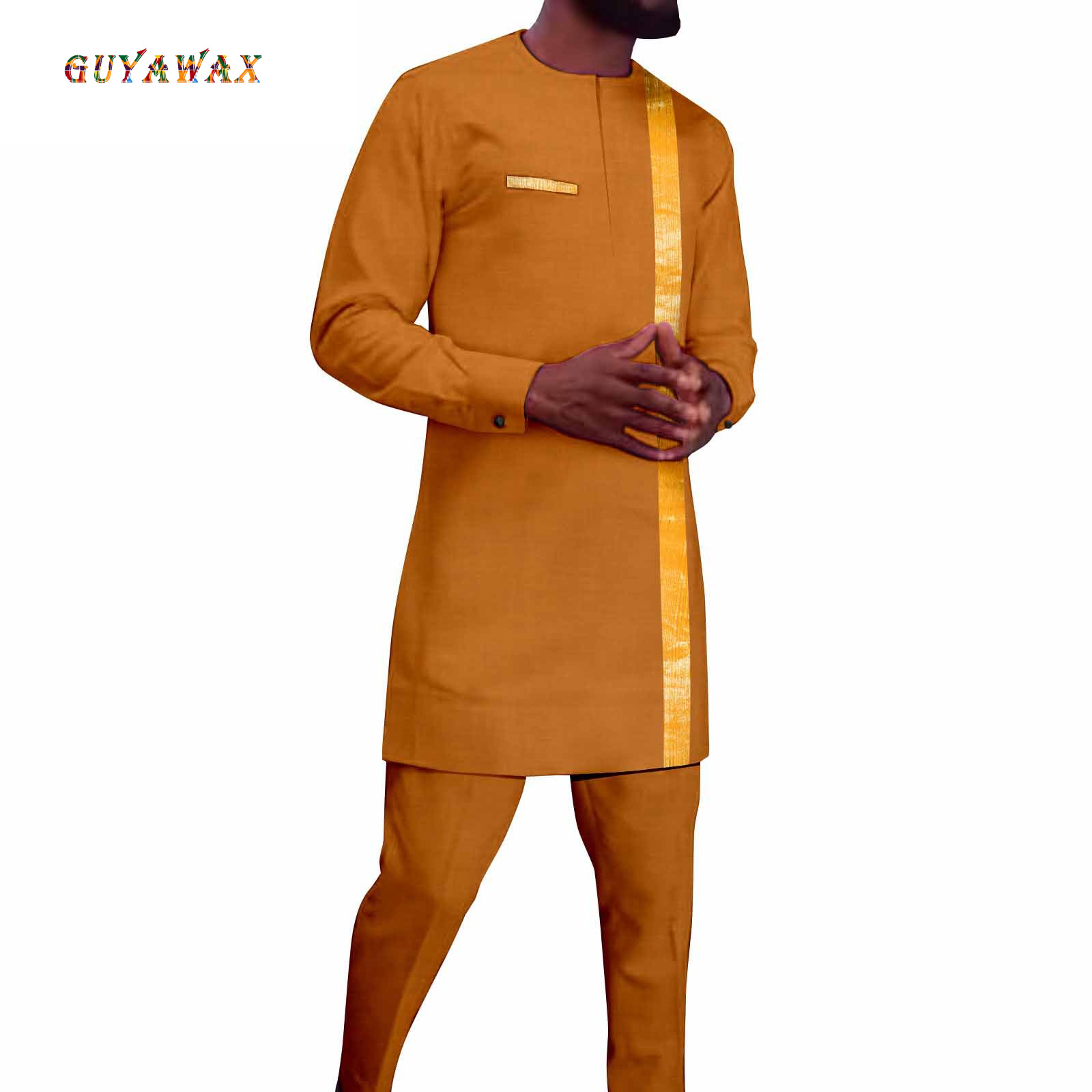 Pakaian Afrika untuk Pria, Kem - Men Formal Party Wear Shirt ulasan dan harga