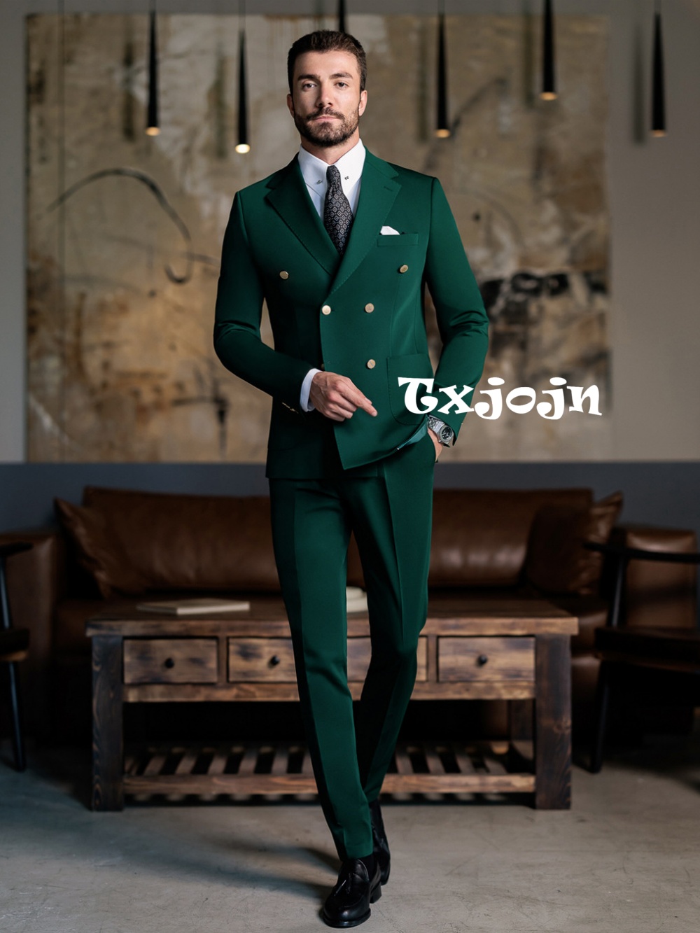 Setelan Jas Pria Slim Fit Hija - Men Formal Wear Pants ulasan dan harga