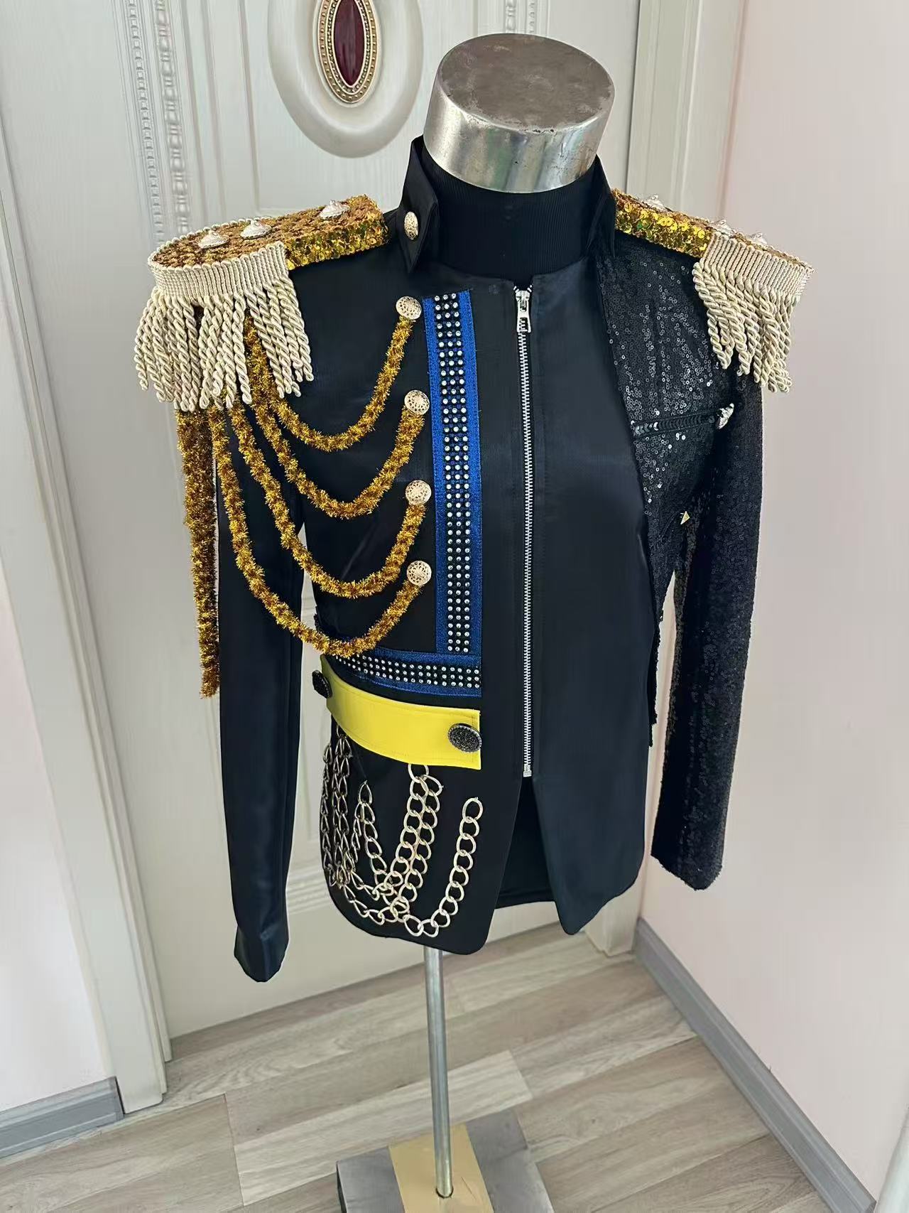 Jaket Royal Rumbai Pria Baru G - Men Formal Wear Wedding ulasan dan harga