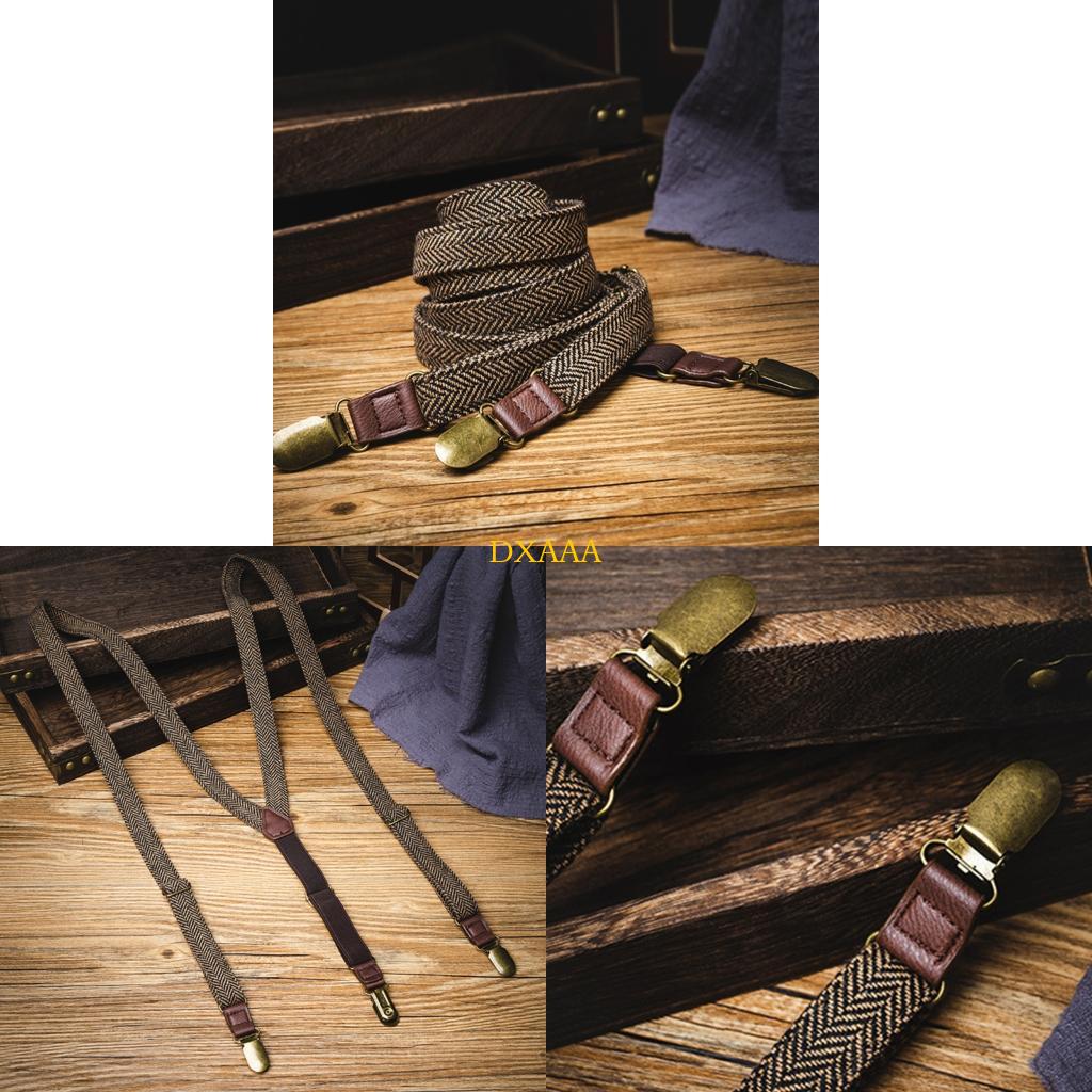 Suspender Jacquard Elastis DXA - Suspender Clip Formal ulasan dan harga