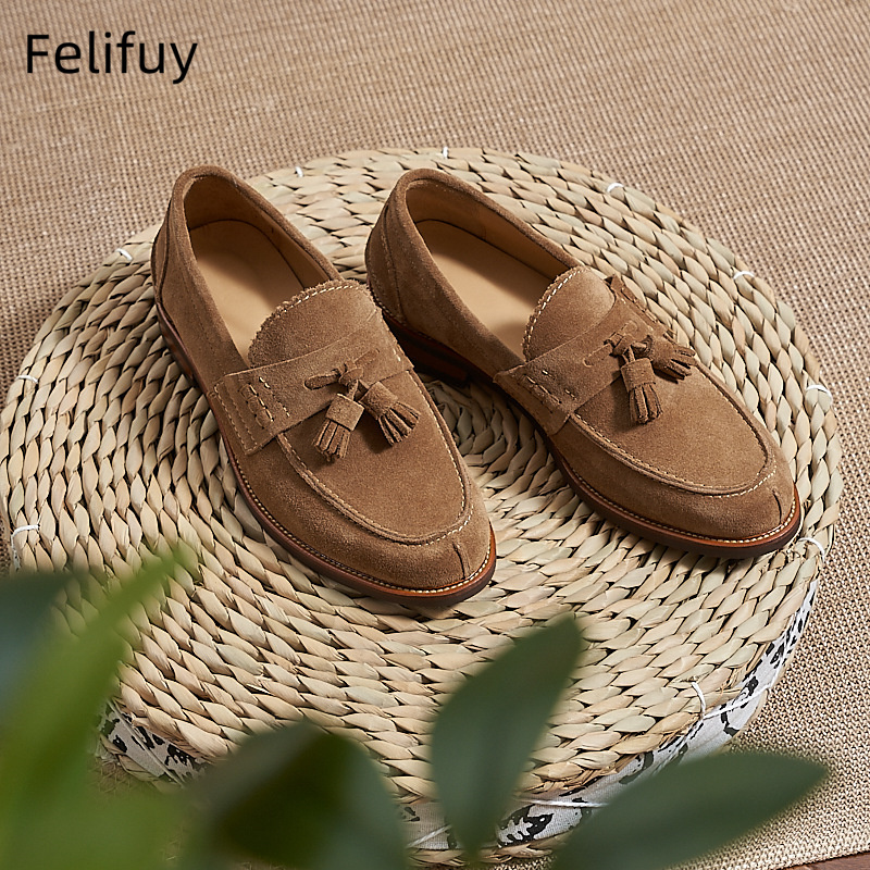 Sepatu Loafer Pria Cokelat Bar - Men Formal Wear Wedding ulasan dan harga