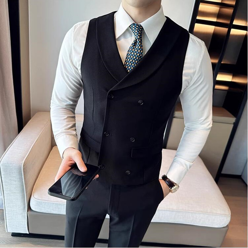 (Vest + Celana) Setelan Jas Pr - Men Formal Wear Wedding ulasan dan harga