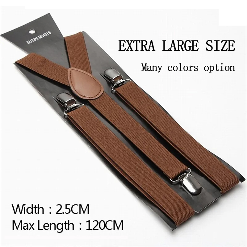 Penyangga Celana Unisex 2.5cm  - Suspender Clip Formal ulasan dan harga