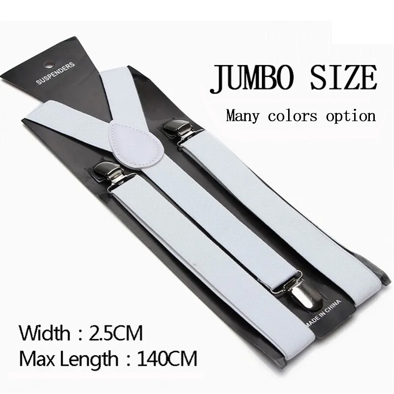 Penyangga Celana Unisex 2.5cm  - Suspender Clip Formal ulasan dan harga