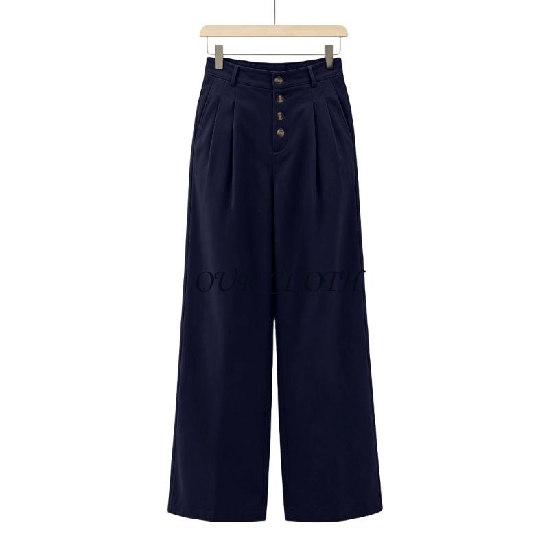 Celana Panjang Lebar Pakaian K - Dress Pant Flat Front ulasan dan harga