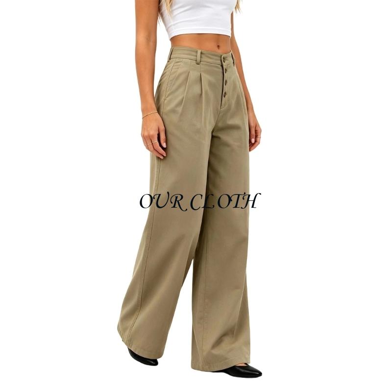Celana Panjang Lebar Pakaian K - Dress Pant Flat Front ulasan dan harga